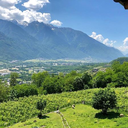 Agriturismo Cavria Castione Andevenno Buitenkant foto