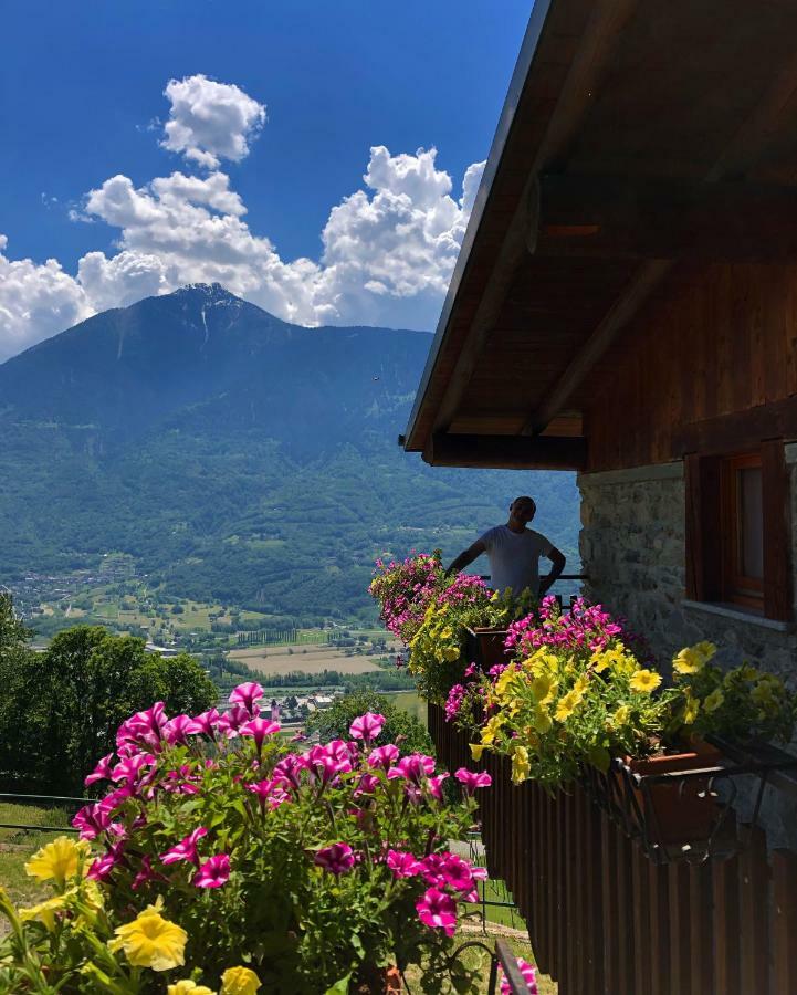 Agriturismo Cavria Castione Andevenno Buitenkant foto